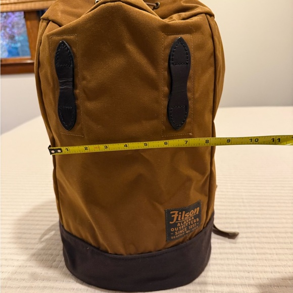 Filson Carmel and Brown Drawstring Backpack - Picture 5 of 10